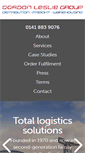Mobile Screenshot of gordonlesliegroup.co.uk